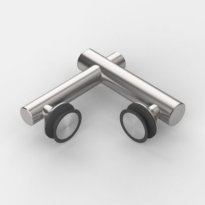 Vivere2 Hoekverbinder Glas-Glas 90°, Verzonken - 7775VA