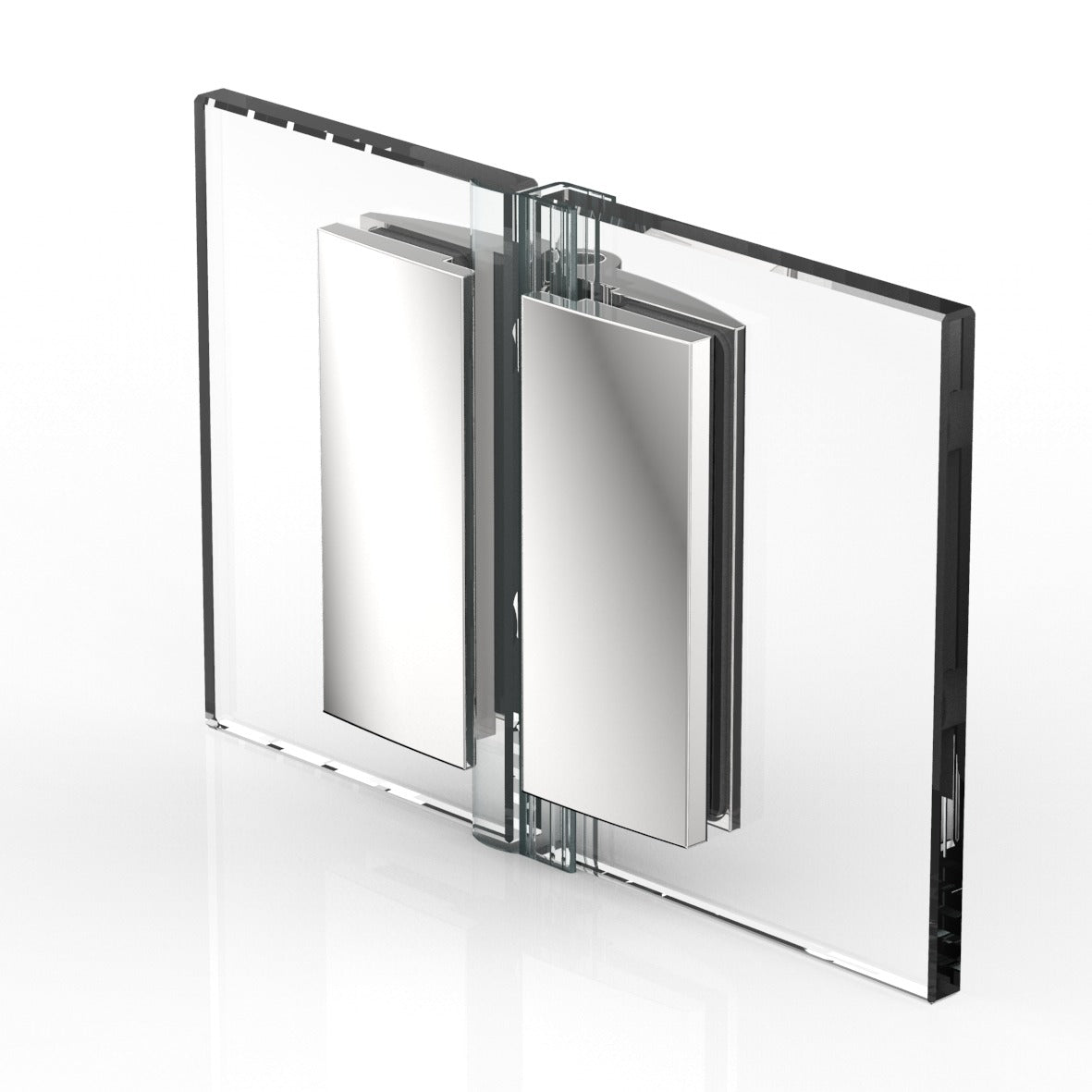 Farfalla douchescharnier glas/glas 90°/180° - 8124 - Glas