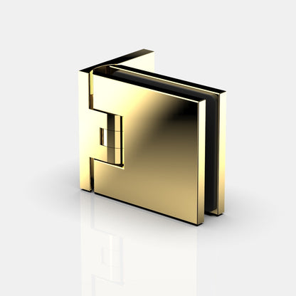 Flamea+ sauna douchescharnier wand/glas 90° - 8130SN - Goud Gepolijst PVD