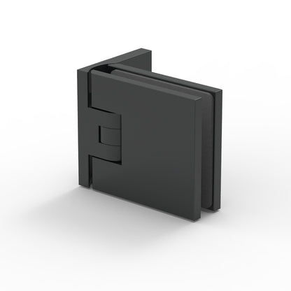 Flamea+ sauna douchescharnier wand/glas 90° - 8130SN - Mat Zwart PVD