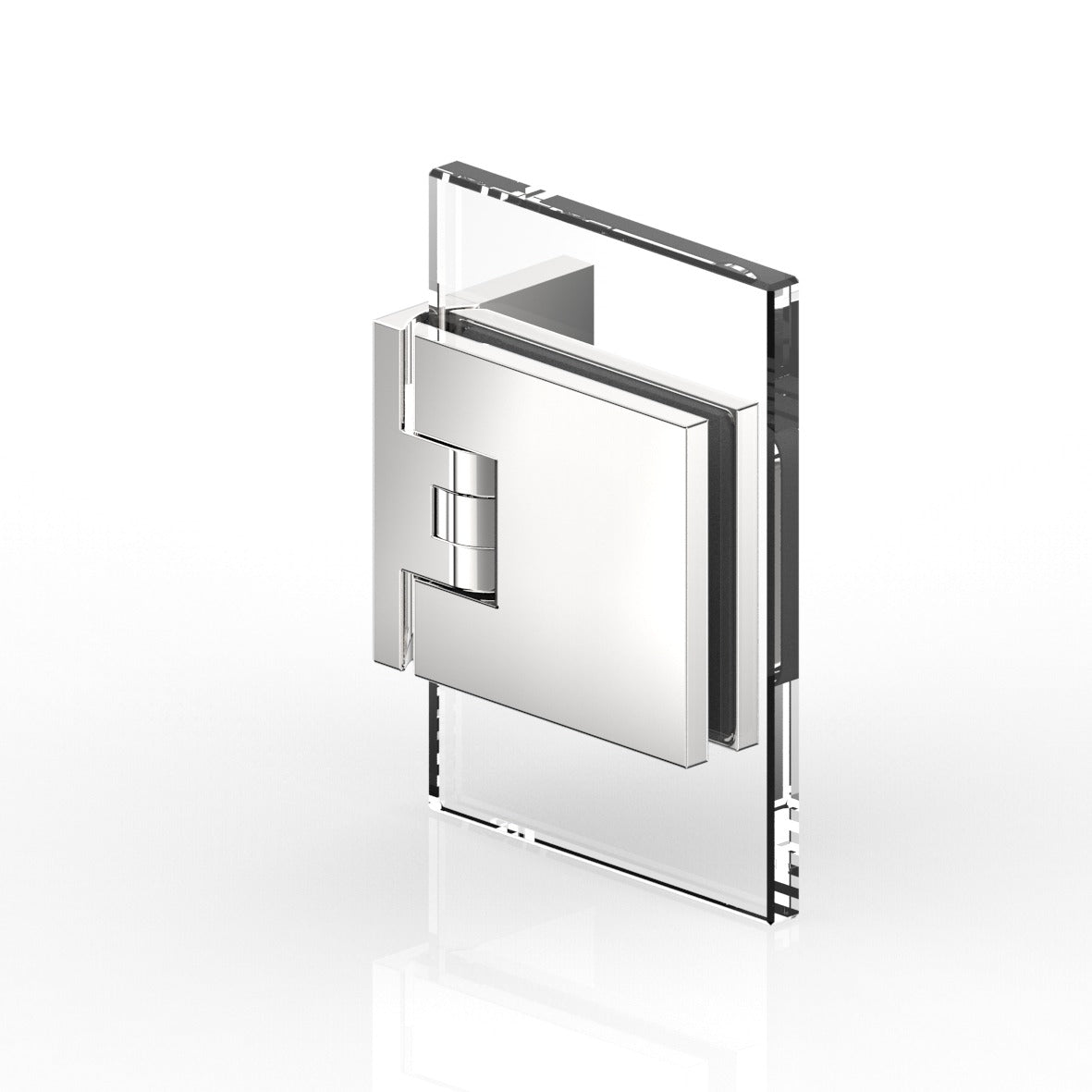 Flamea+ sauna douchescharnier wand/glas 90° - 8130SN - Glas