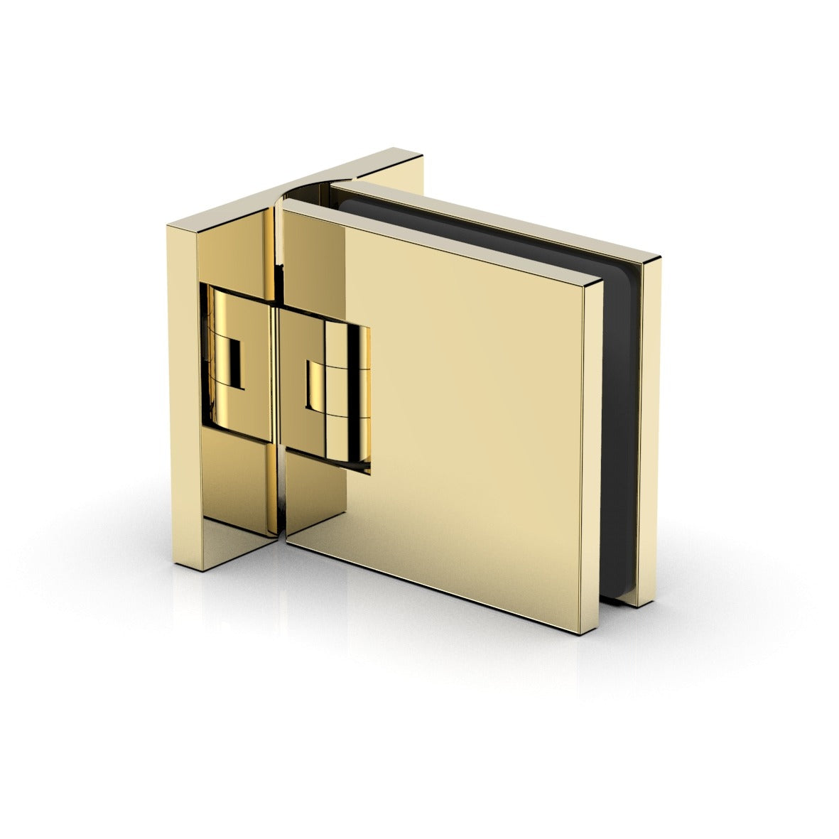 Flamea+ sauna douchescharnier wand/glas 90° - 8134SN - Goud Gepolijst PVD