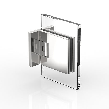 Flamea+ sauna douchescharnier wand/glas 90° - 8134SN - Flamea+ sauna douchescharnier wand/glas 90° - 8134SN - Glans Chroom - Glas