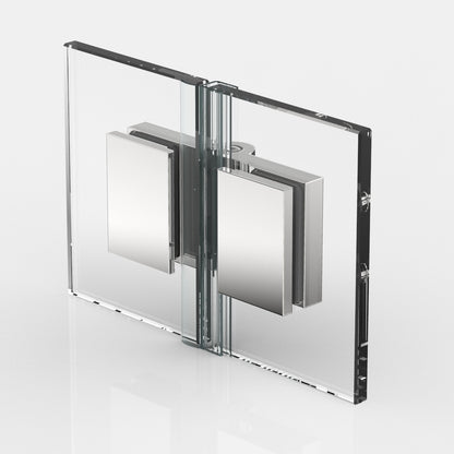 Flinter douchescharnier glas/glas 180° - 8160 - Glas