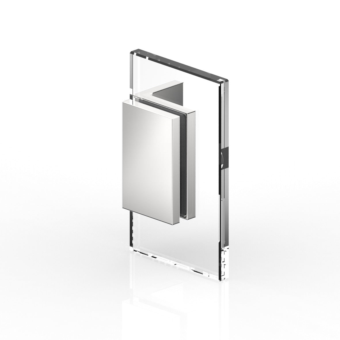 Flamea+ glasklem wand/glas 90° - 8194 - Glas