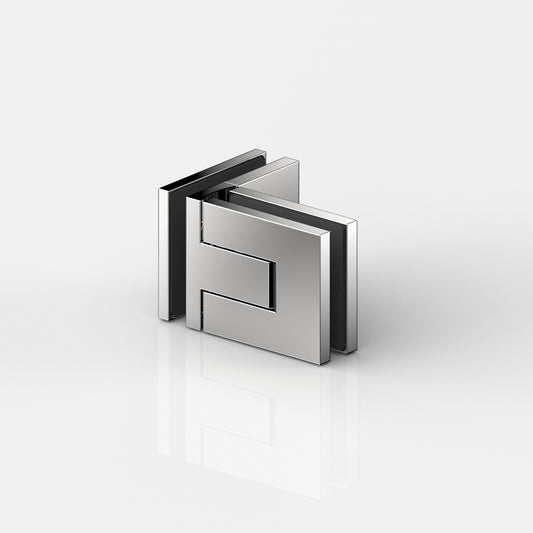 Flamea Pro Mini douchescharnier glas/glas 90° - 8334