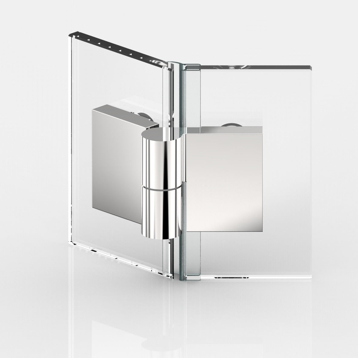 Nivello+ douchescharnier glas/glas 135° - 8364 - Links - Glas