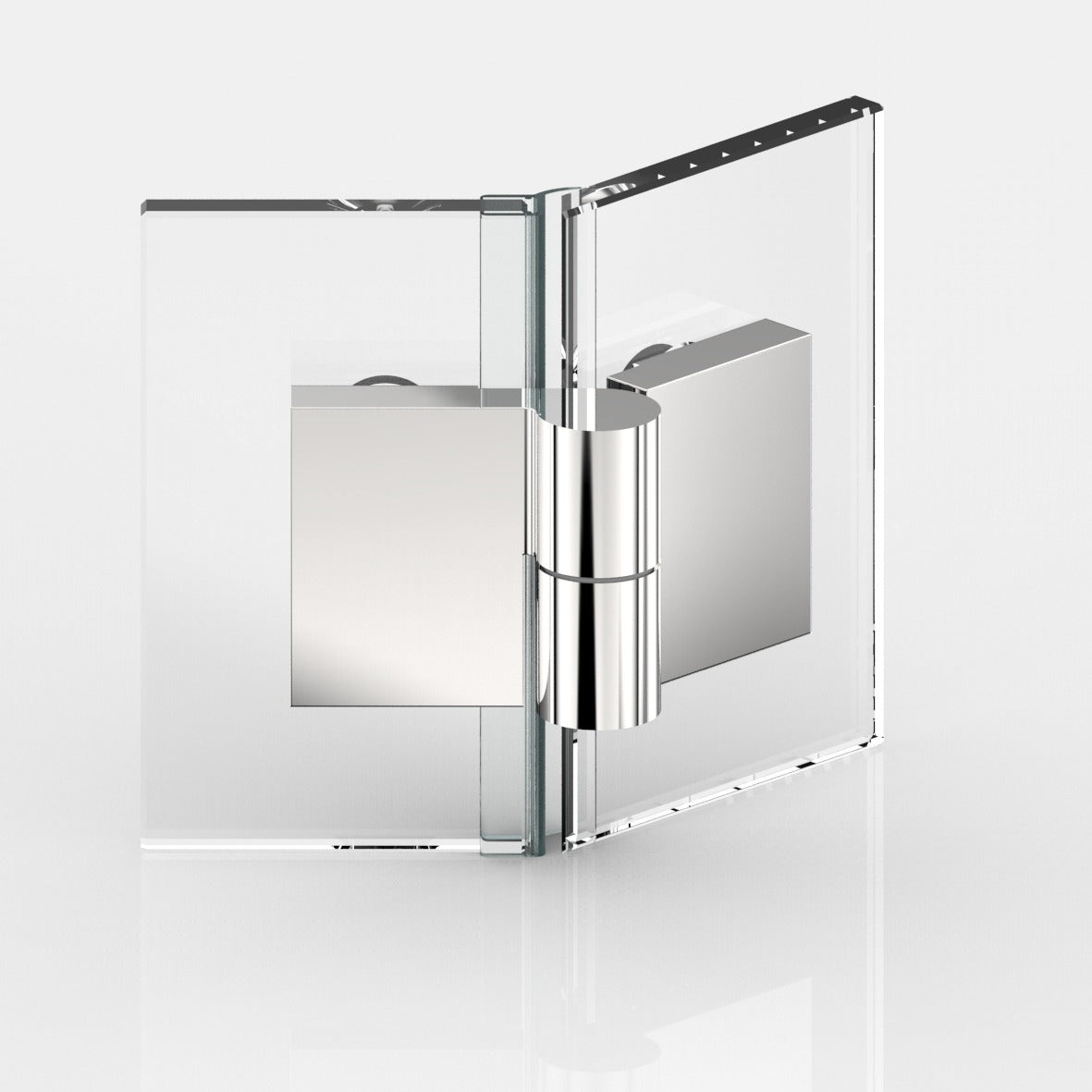 Nivello+ douchescharnier glas/glas 135° - 8364 - Rechts - Glas