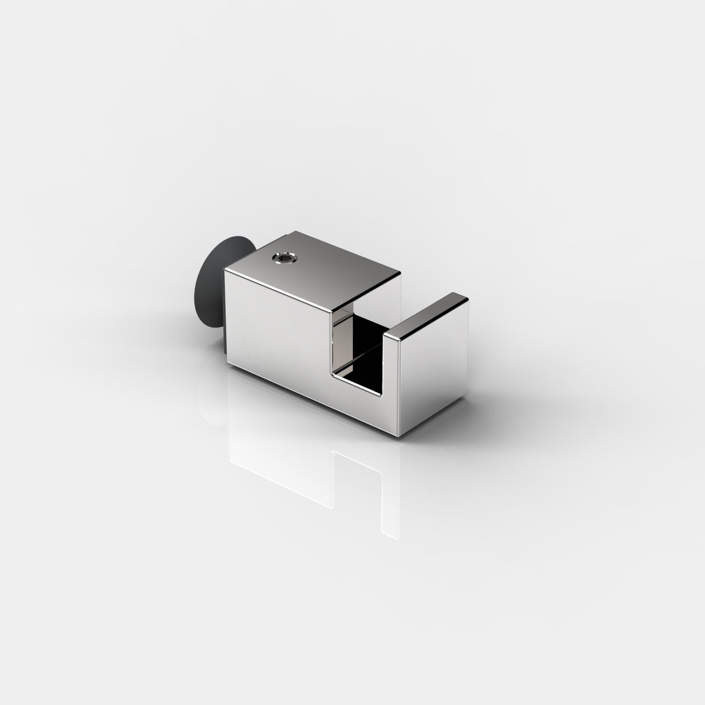 Handdoek Knop Verzonken Montage - 8376 FO