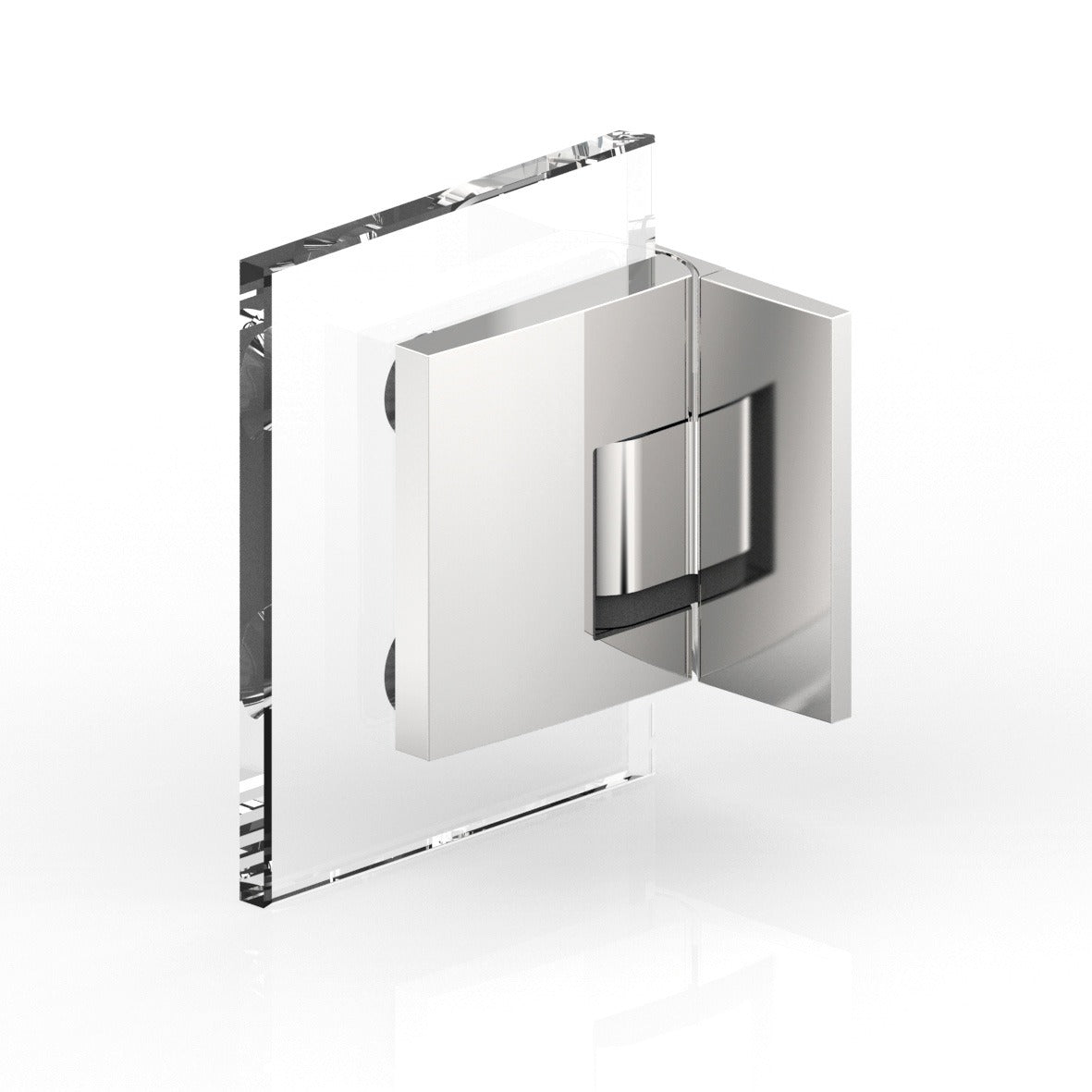 Pavone douchescharnier wand/glas 90° - 8391 - Rechts - Op glas