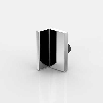 Pavone glasklem wand/glas 90° - 8397