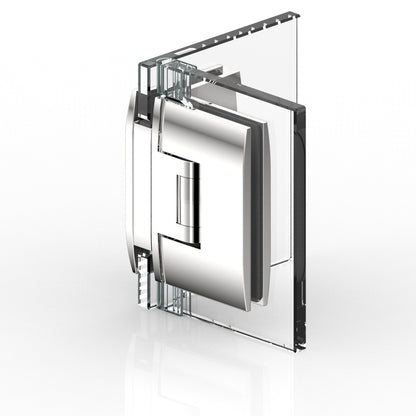 Pontere douchescharnier glas/glas 90° - 8410 - Glas