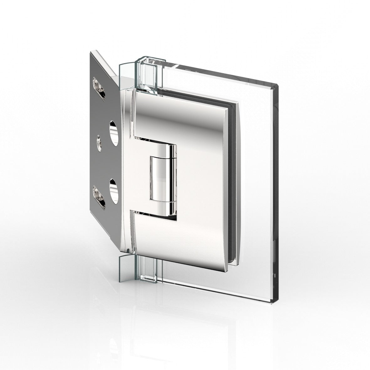 Pontere douchescharnier wand/glas 135° - 8414 - Glas