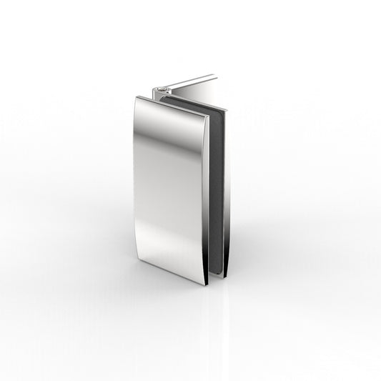 Pontere glasklem wand/glas 90° - 8430