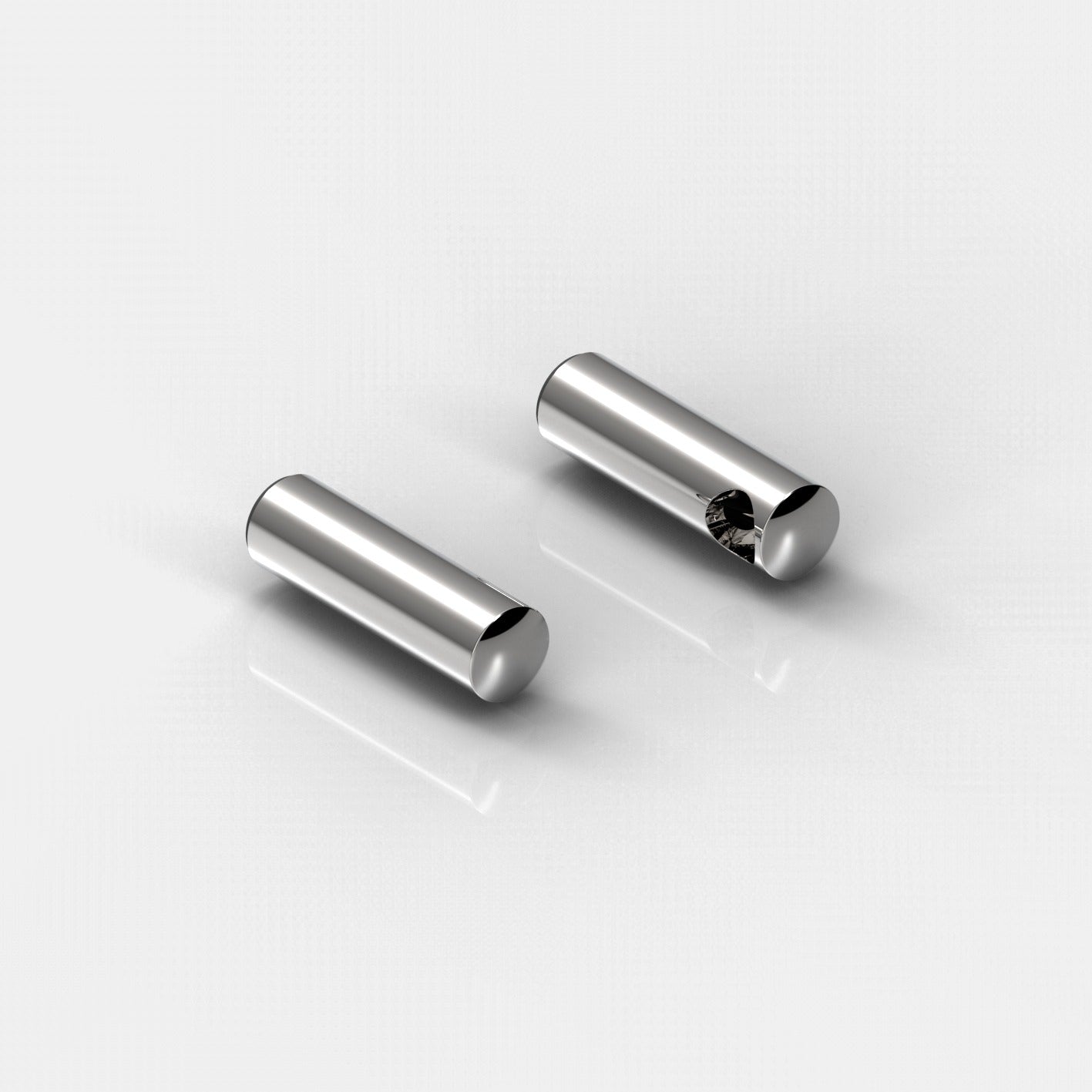 Buitendelen, Links en Rechts voor Handdoekstang, Rond - 8686 AT