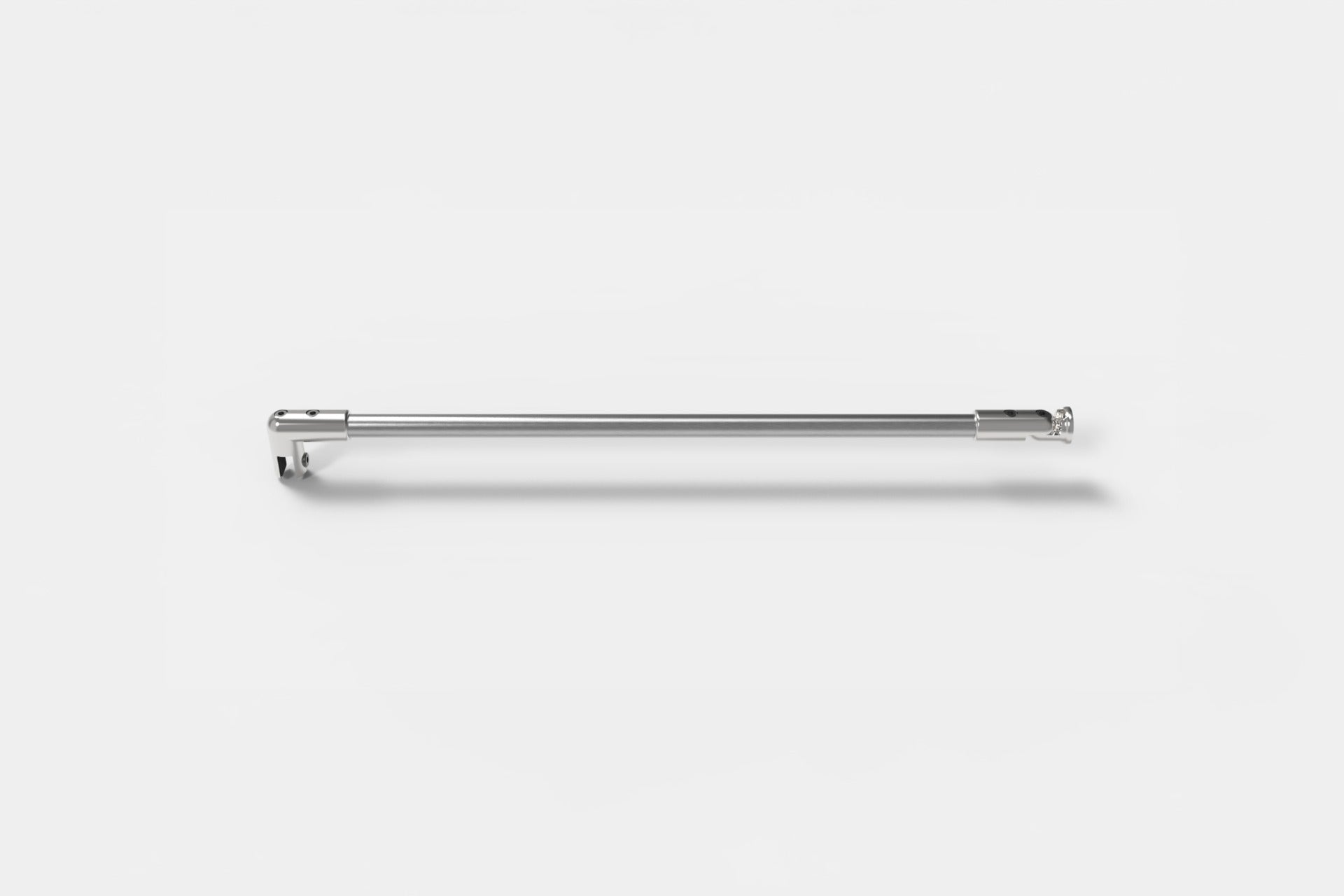 Stabilisatiestang set glas-wand 45° 460 mm - 8746
