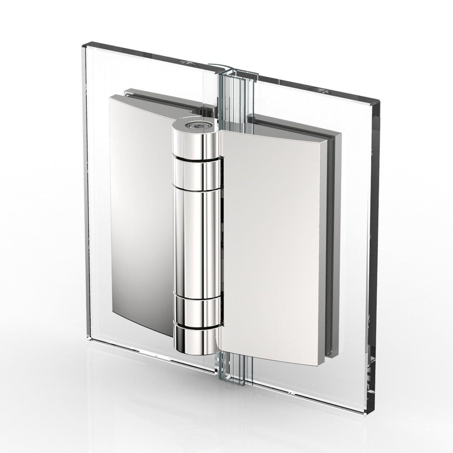 Tura douchescharnier glas/glas 180° - 8960 met glas