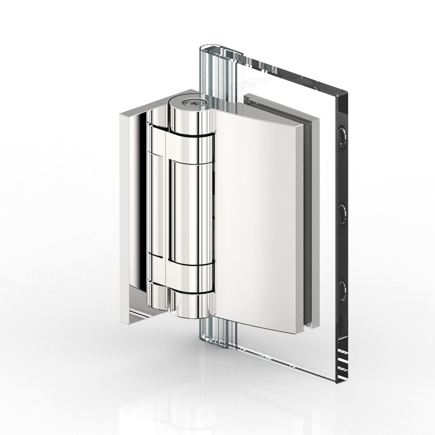 Tura douchescharnier wand/glas 90° - 8961 met glas