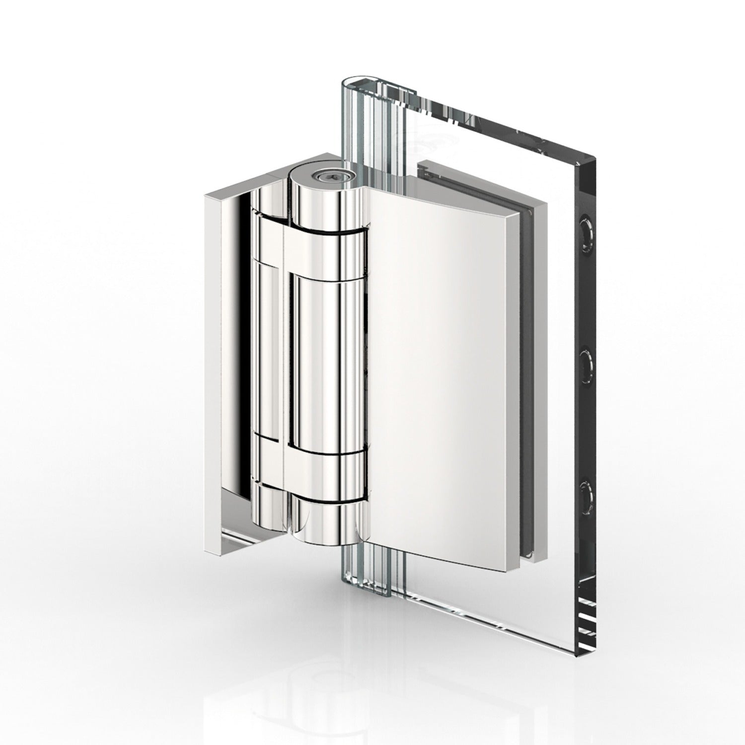 Tura douchescharnier wand/glas 90° - 8961 met glas