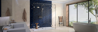 Pontere+ douchescharnier glas/glas 180° - 8312 - Sfeer