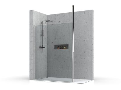 WALK-IN Systeem Profiel Plafond Montage met Inkepingen - 8888 BD2N